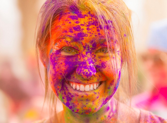 Turn Up The Colors And Let's Smile For A Beat