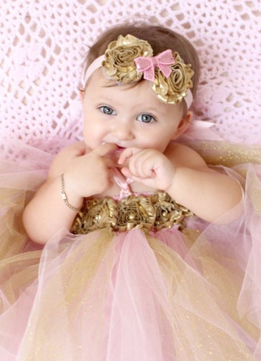 Gorgeous Aqua and Silver Tutu Dress