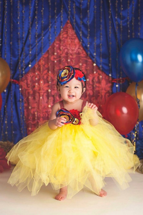 Beautiful Snow White Couture Tutu Dress Costume