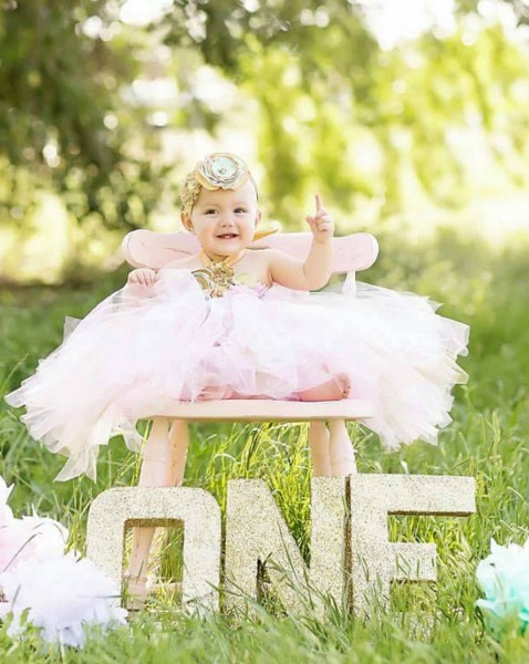 Gorgeous Beautiful Mint Pink and Gold Satin Shabby Chic Flower Tutu Dress