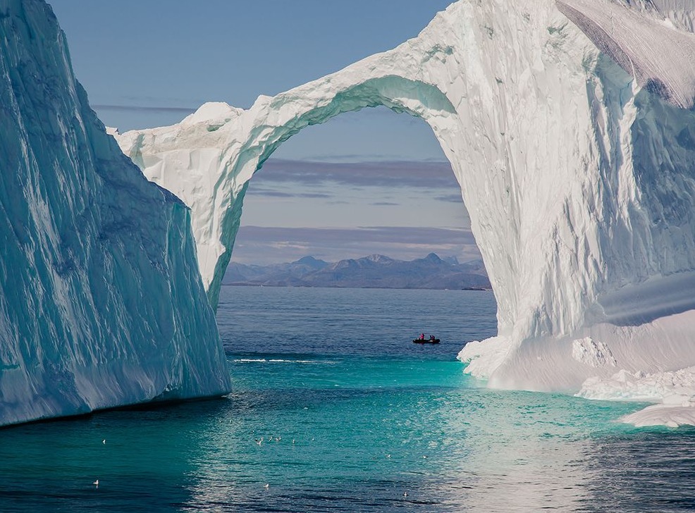 Iceberg Bridge, Greenland