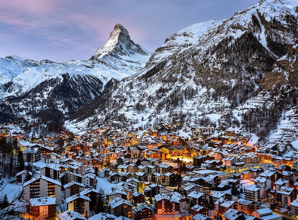 Matterhorn in the Morning, Switzerland