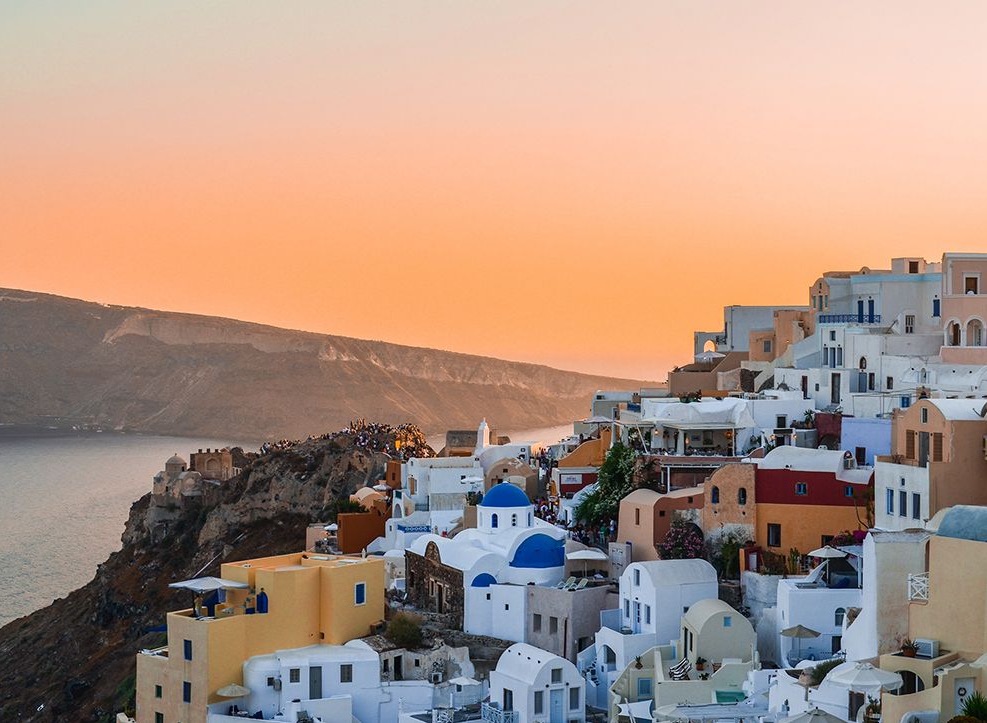 Sunset, Greece