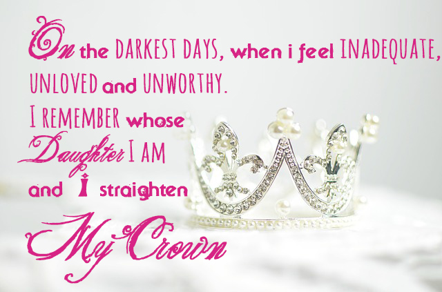straighten my crown