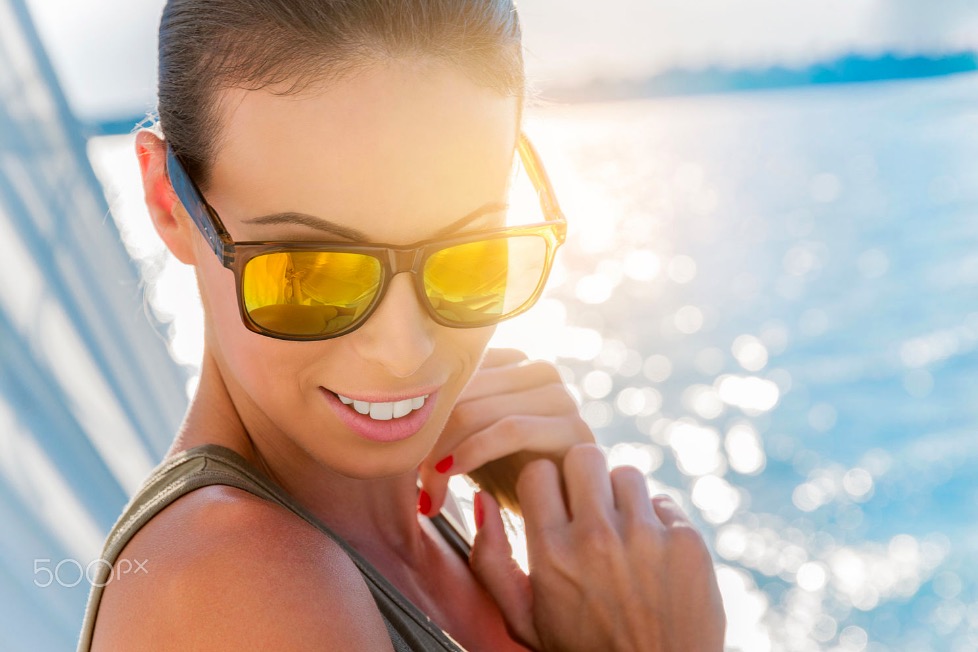 Summertime yachting
