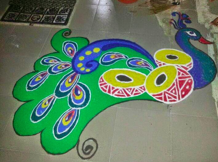 a-beautiful-peacock-rangoli