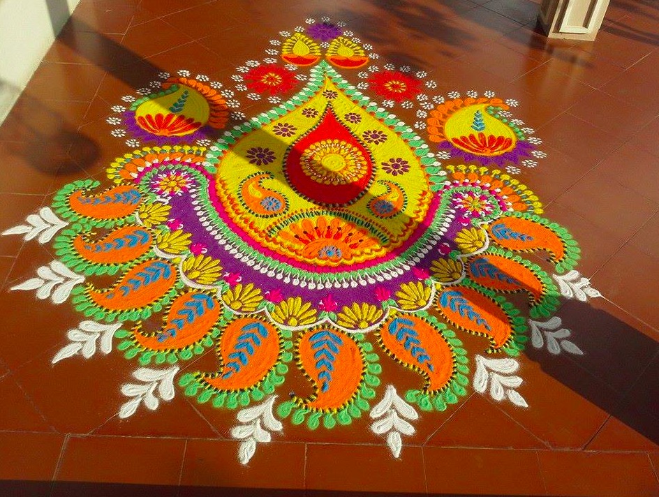 colourful-floor-art