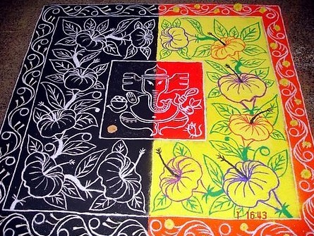 ganesha-rangoli
