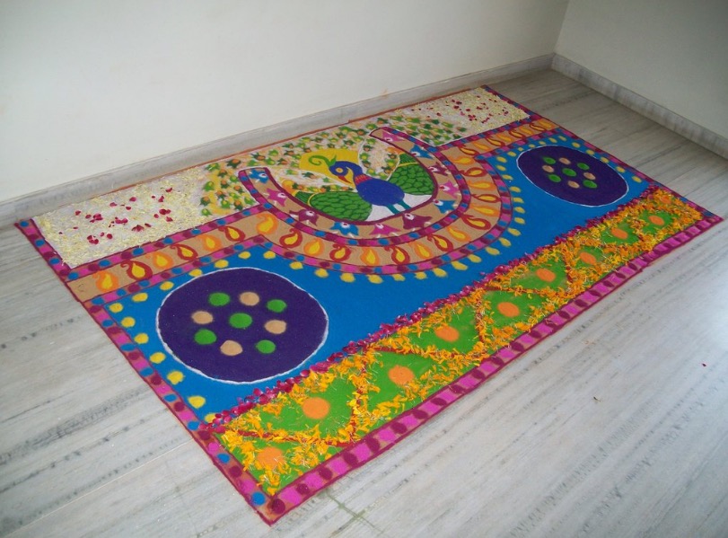 peacock-rangoli-design