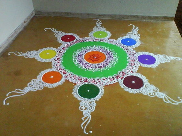 free-hand-rangoli