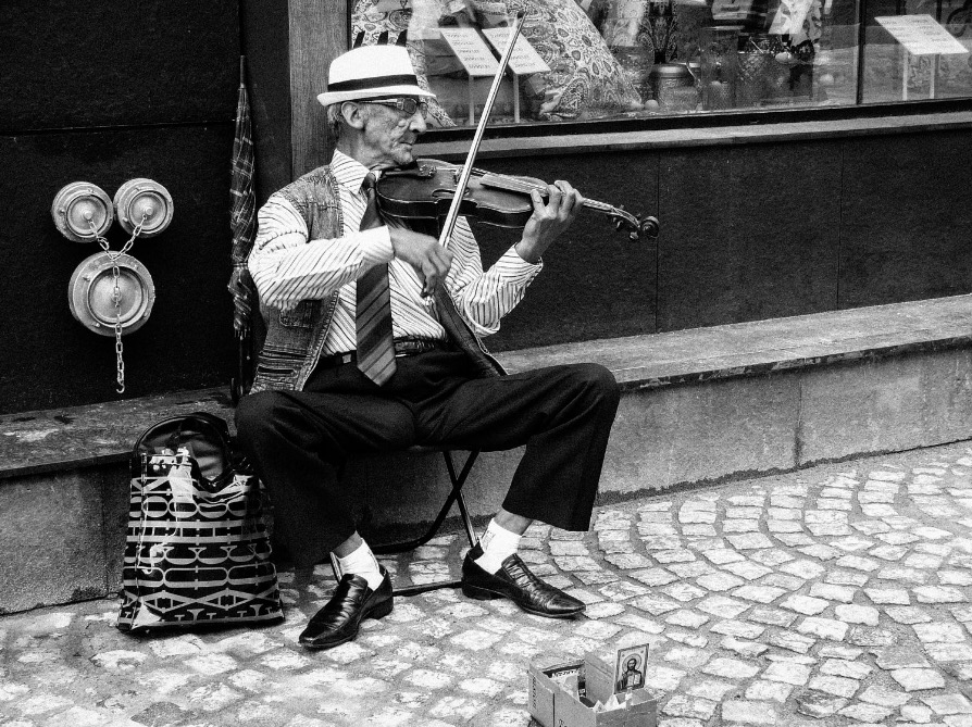 The violinist (© Francesco Dondossola)