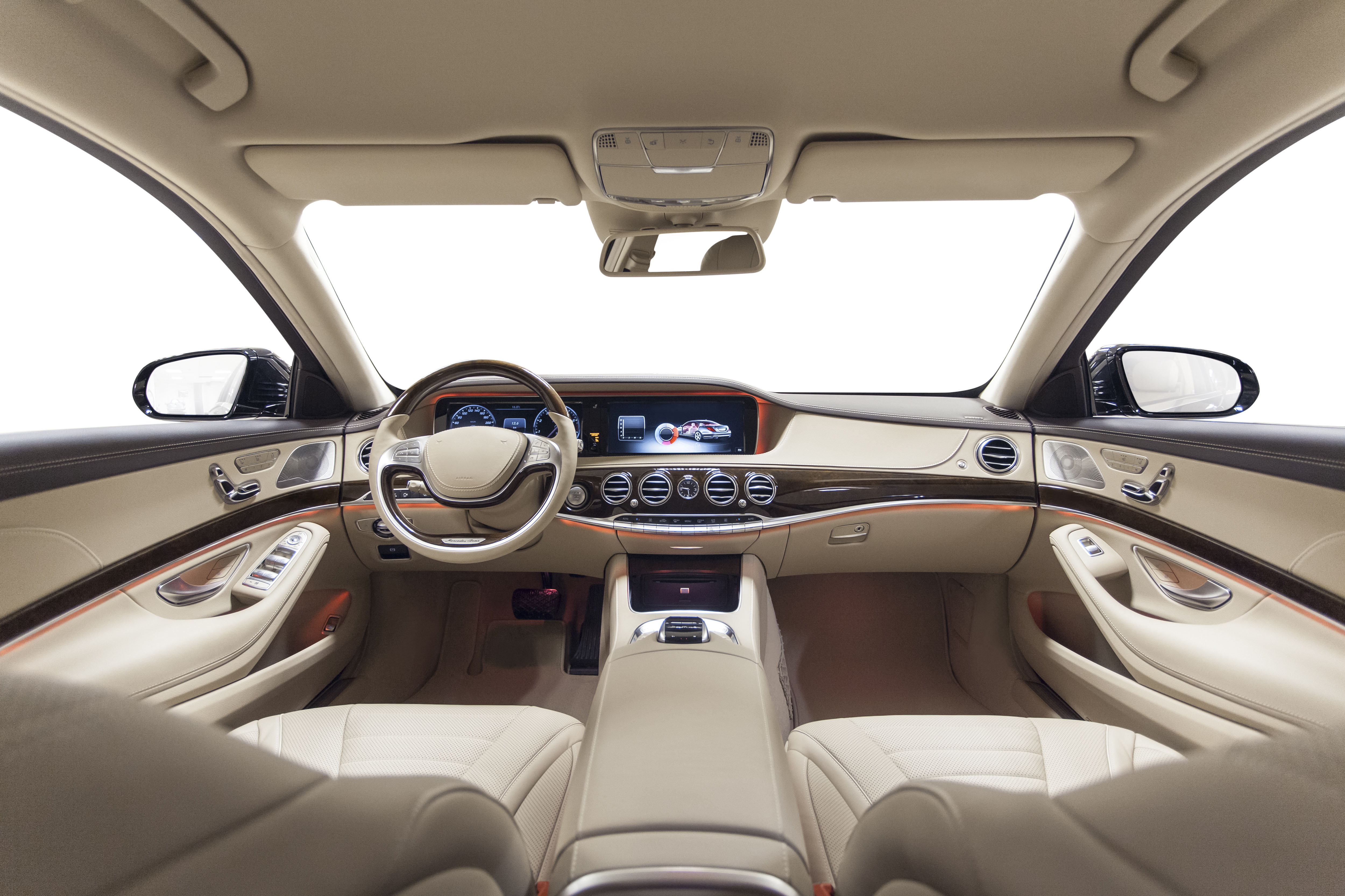 car interior luxury