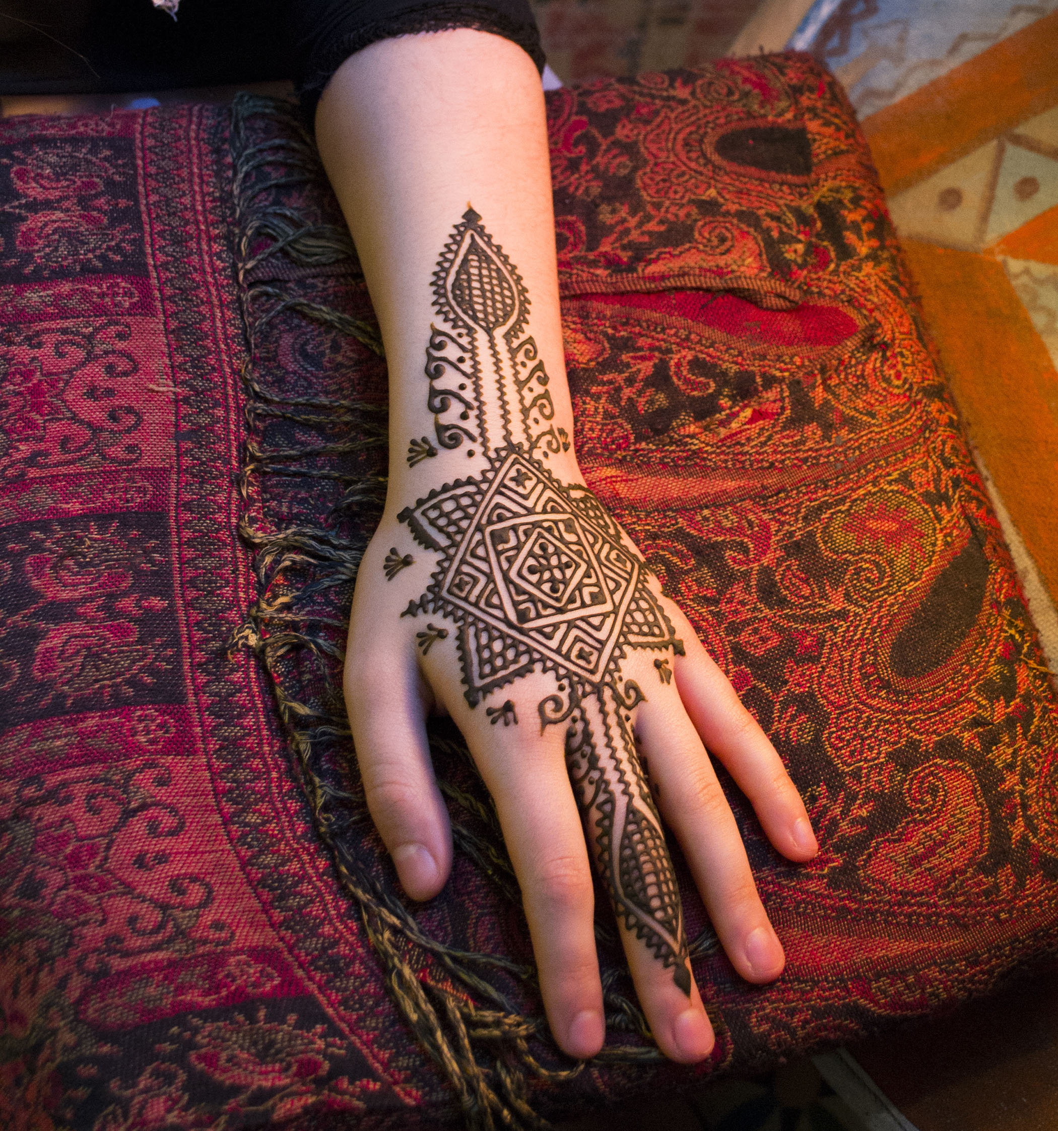 Traditional moroccan decorative art