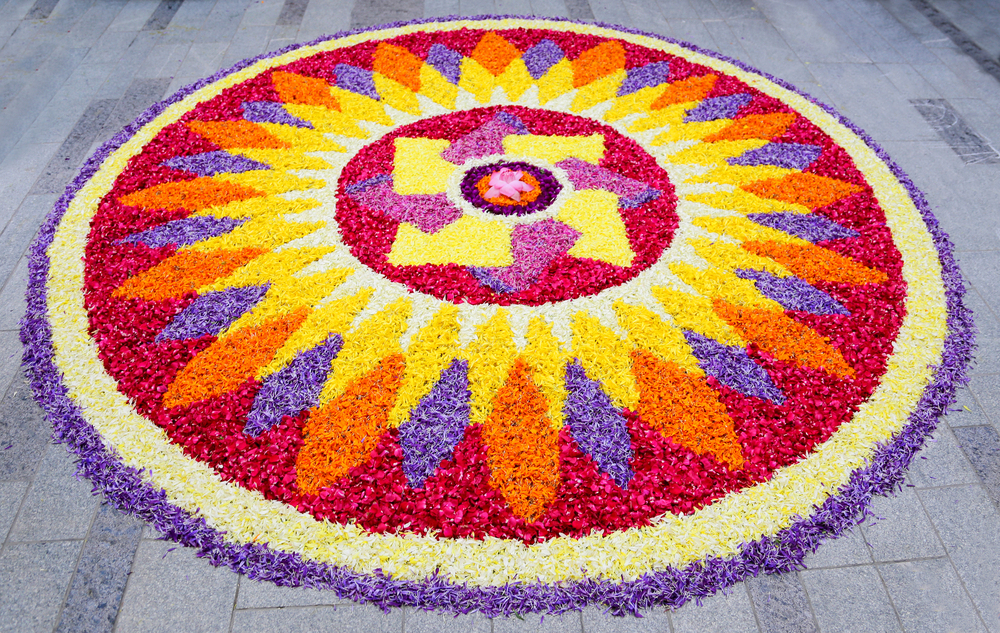 Flower Rangoli