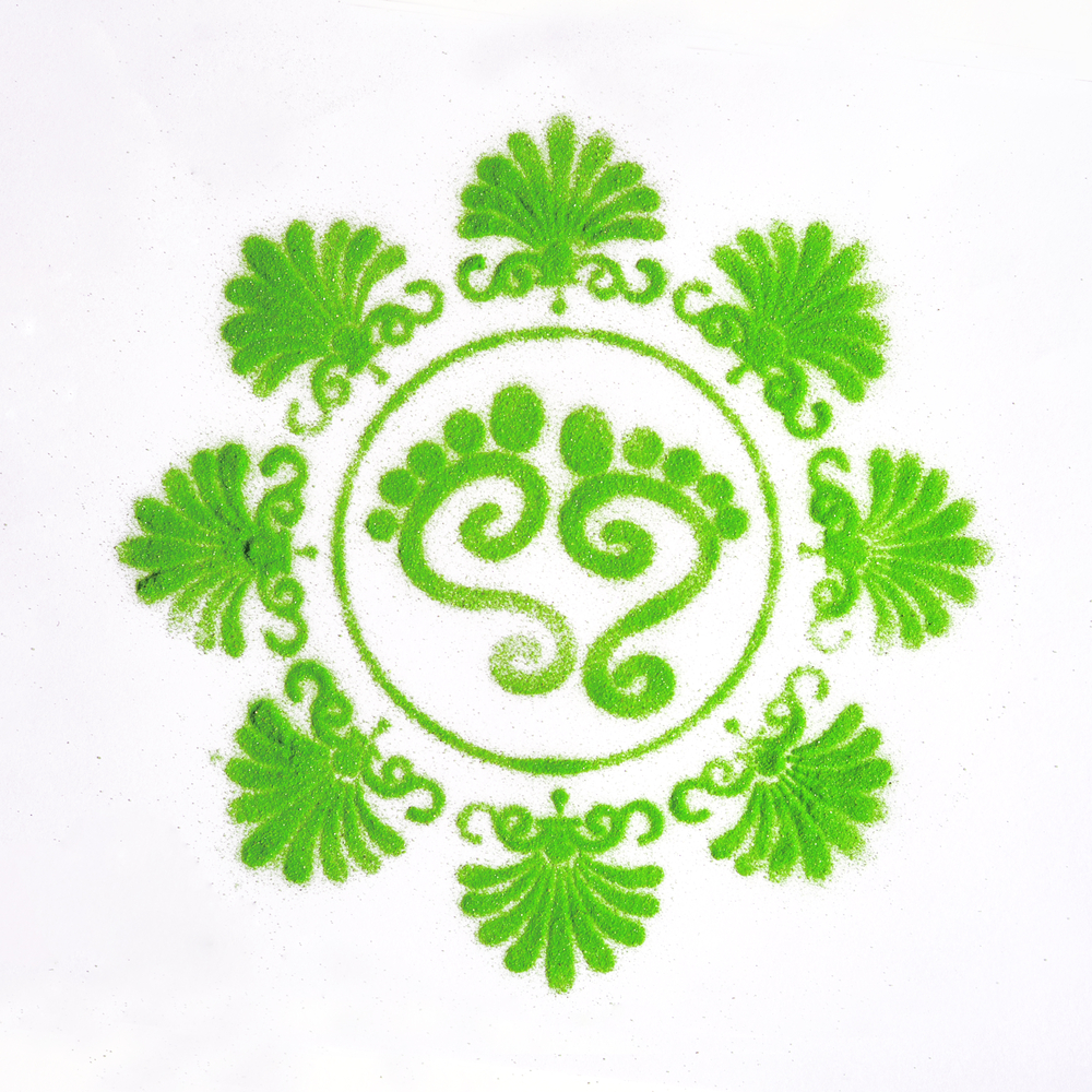 Indian traditional power drawing