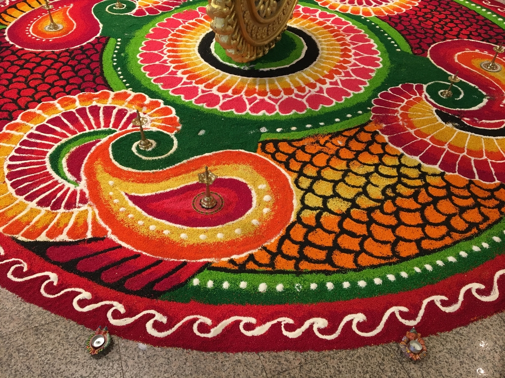 Kolam for Dilwali Celebration