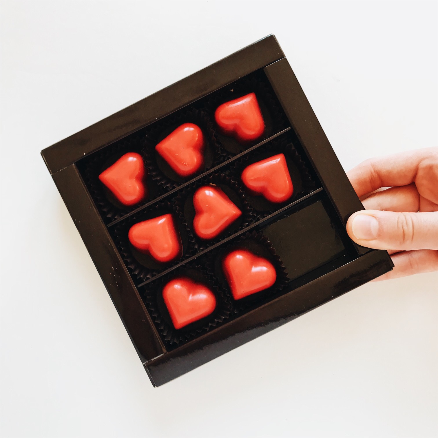 Heart chocolate