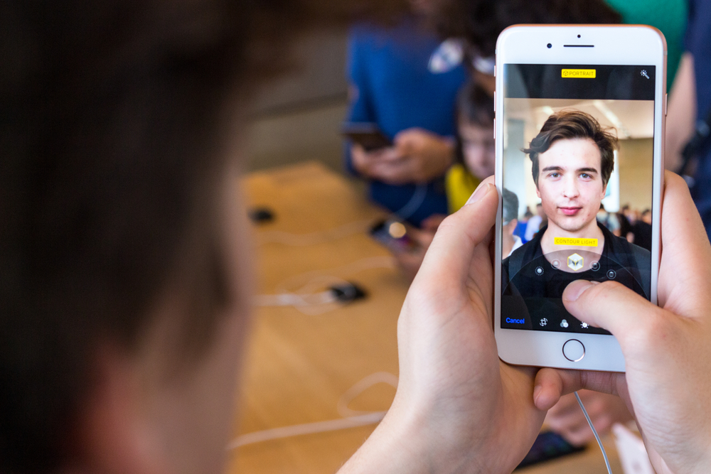 Image example of iPhone portrait mode settings