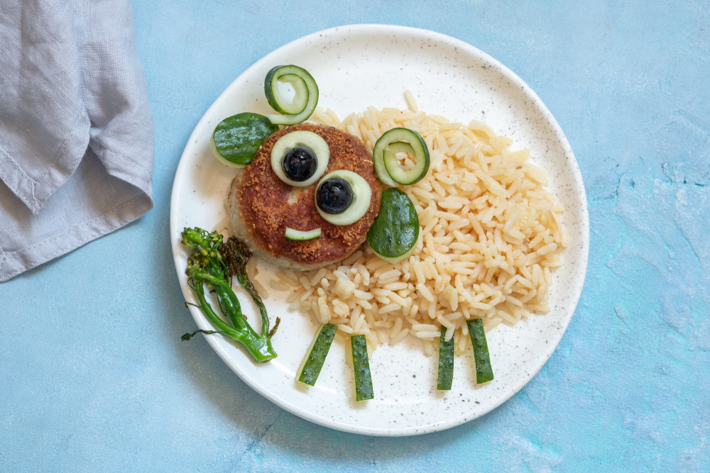 funny sheep food art