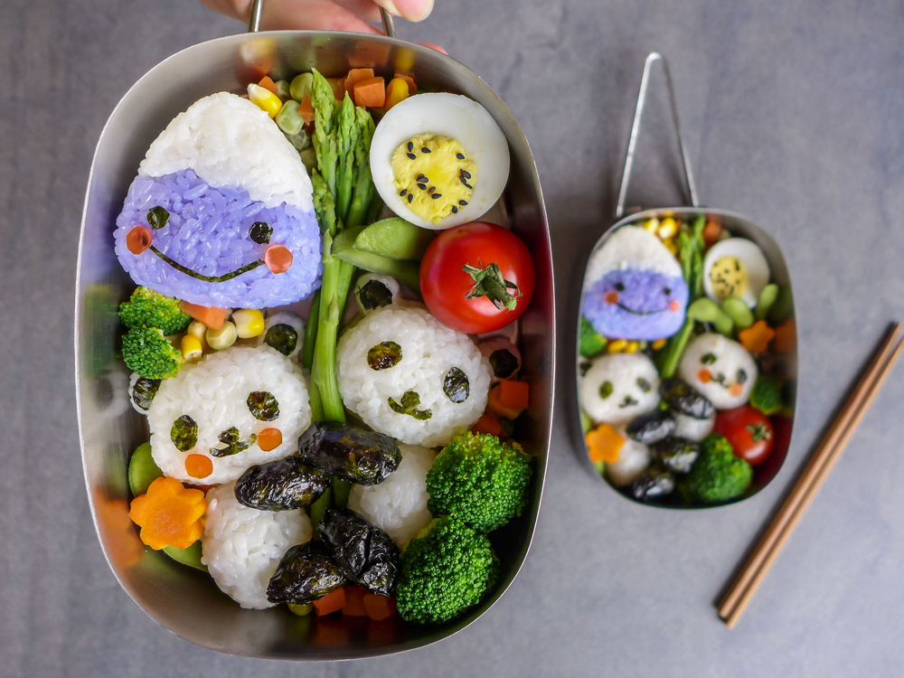 panda shape rice food art
