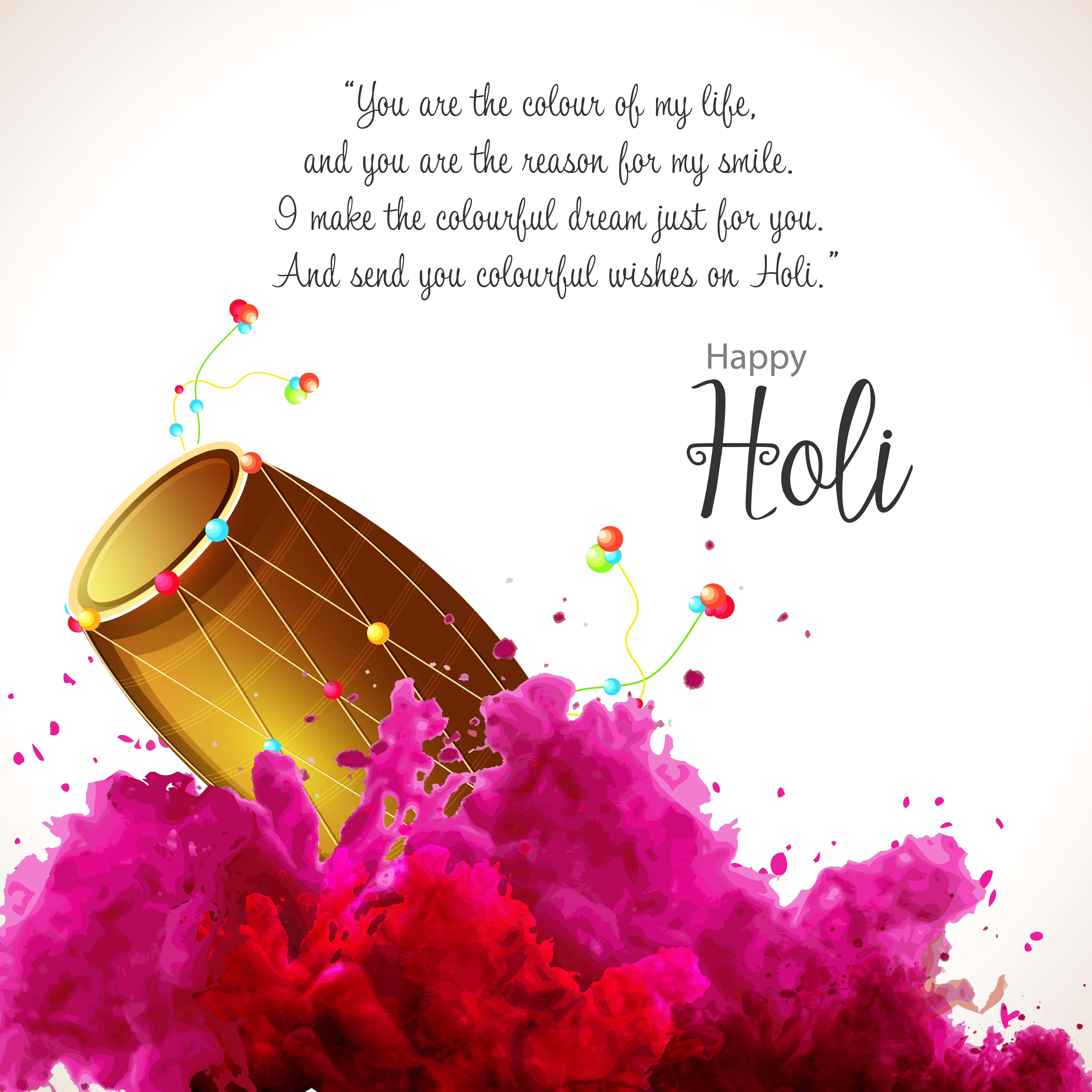 you are the color of my life