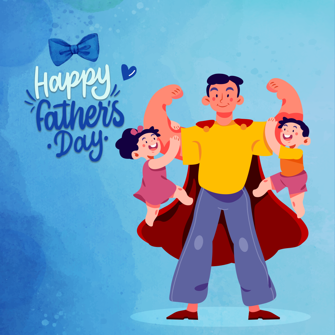 My dad my super hero