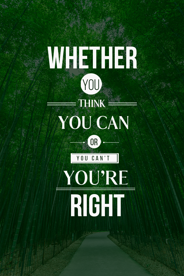 You are right
