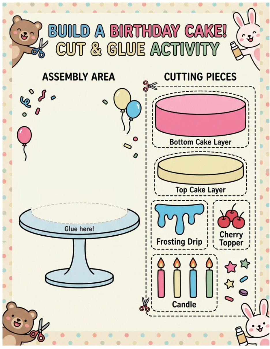 Build a birthday cake