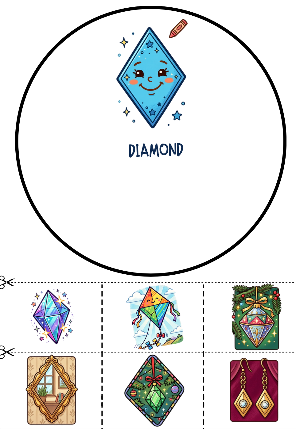 Diamond shape Activity
