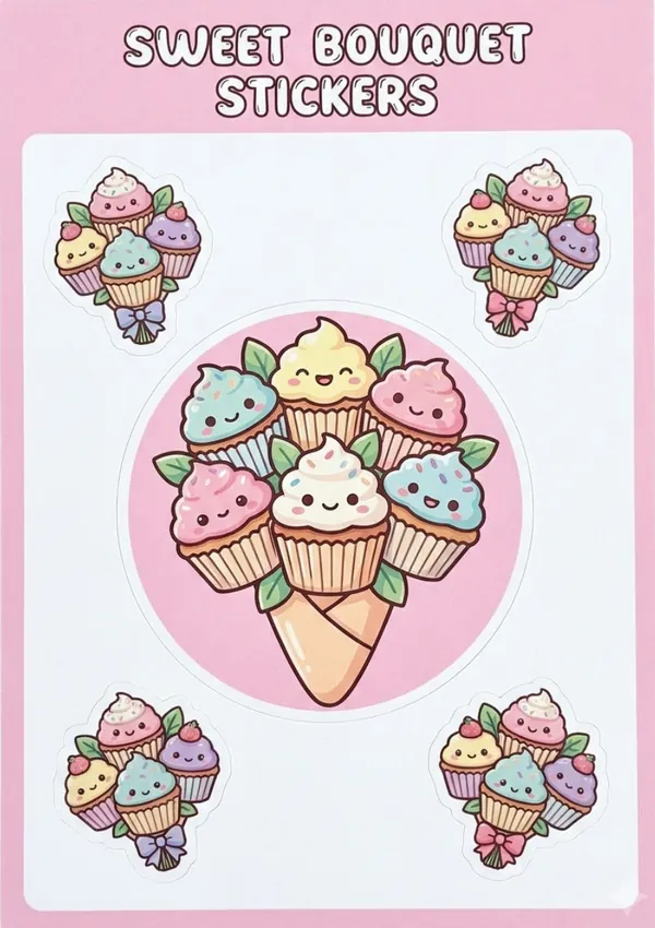 Sweet Bouquet Stickers