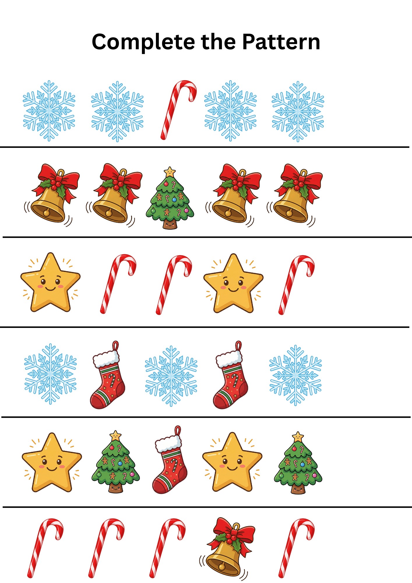 Christmas printable activity 1