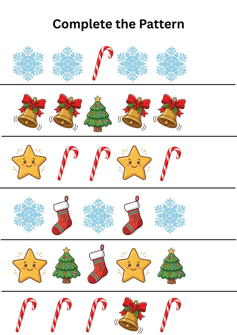 Christmas printable activity 1