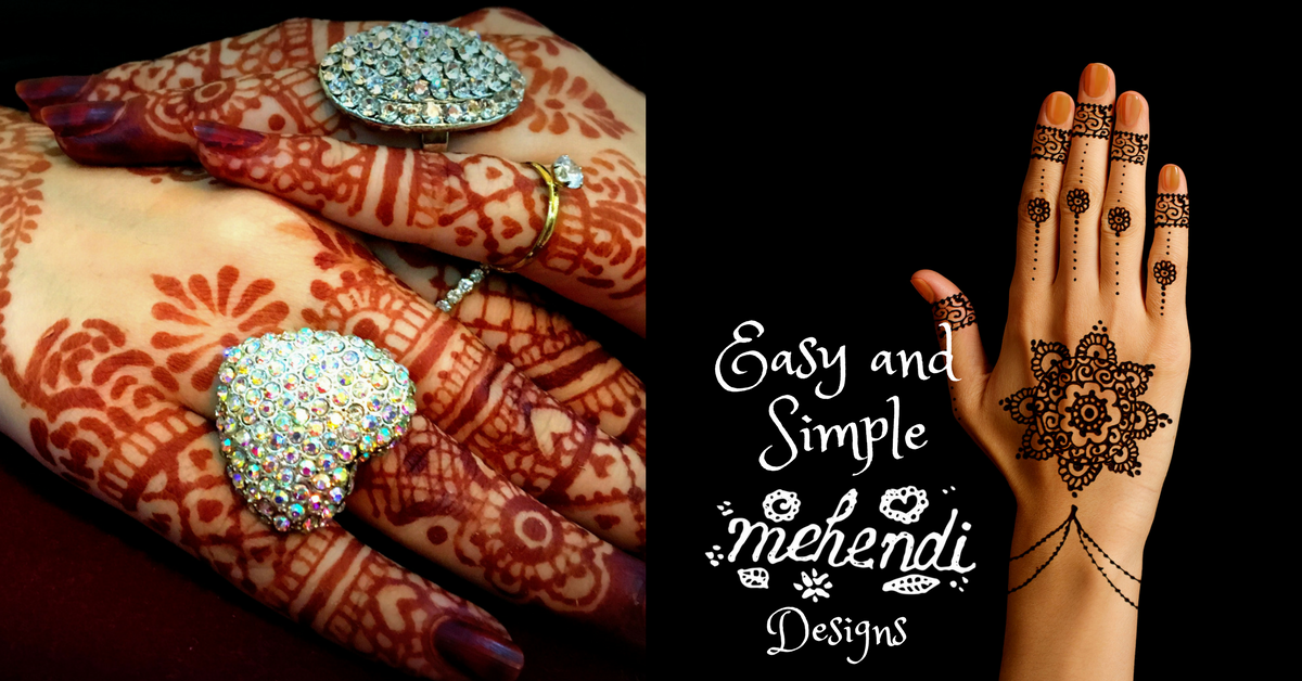 Mehndi Design 2018 Easy And Simple Mehndi Design For Weddings